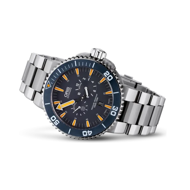 Beğenmek için çift tıkla Oris Aquis Tubbataha Limited Edition Otomatik Mavi 0174976637185SETMB Görsel 1