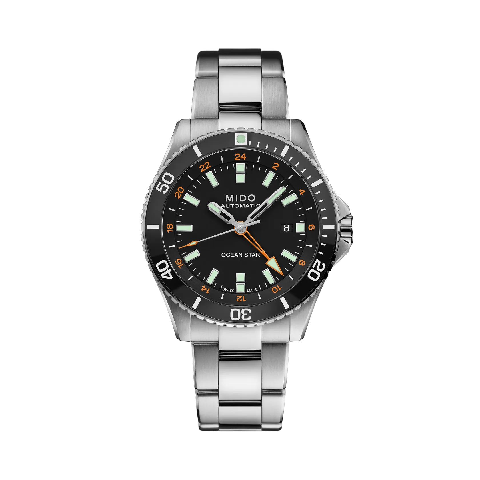 MIDO Ocean Star GMT Otomatik Siyah M0266291105101