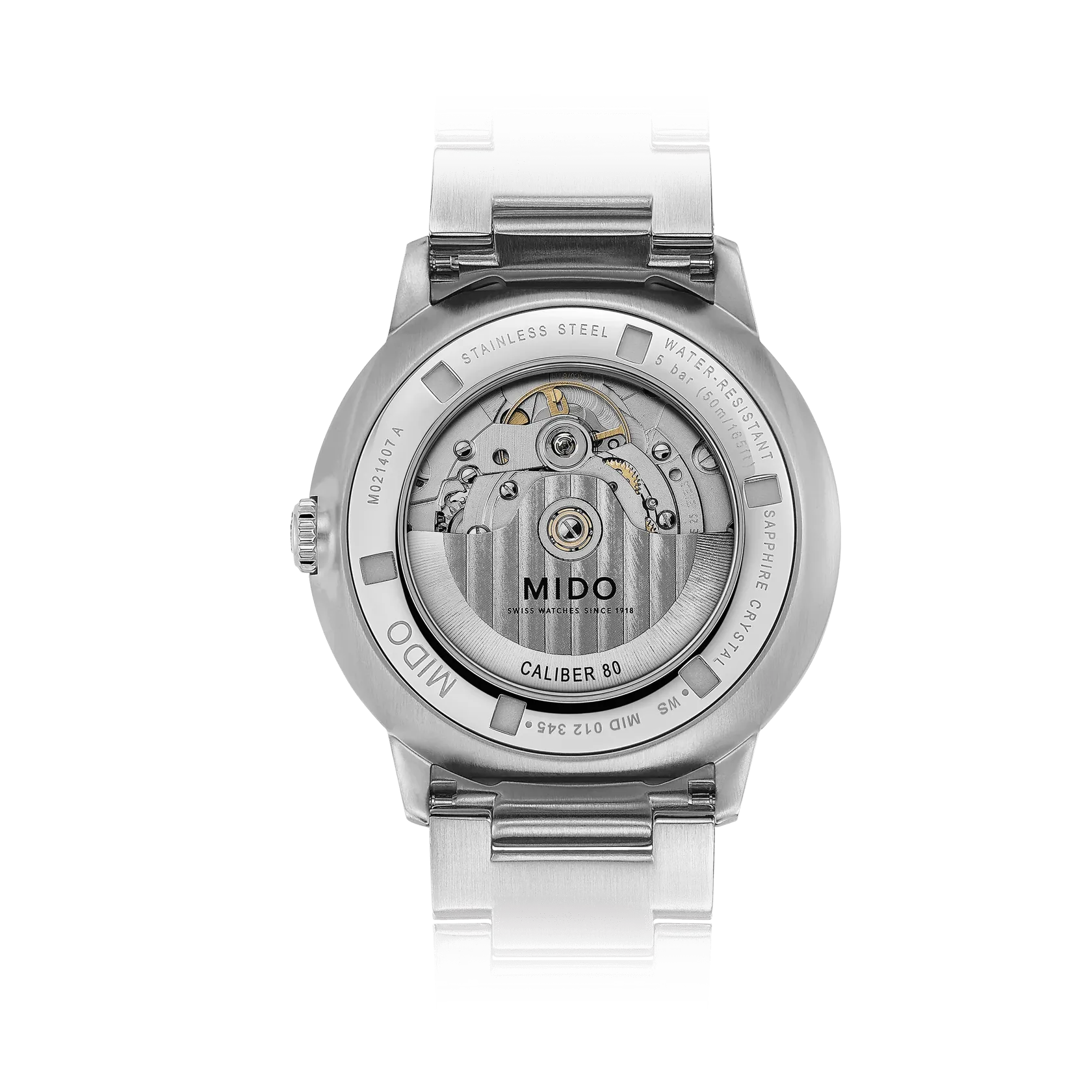 Mido Commander Gradient Otomatik Mavi M0214071141101 detay görseli 1
