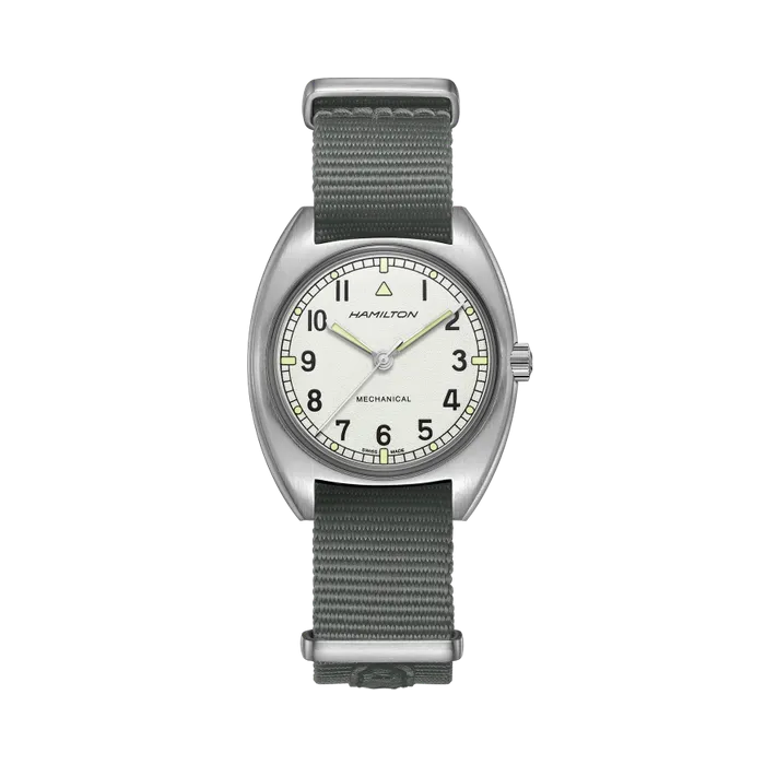 Hamilton Khaki Aviation Pilot Pioneer Mechanical Silver H76419951