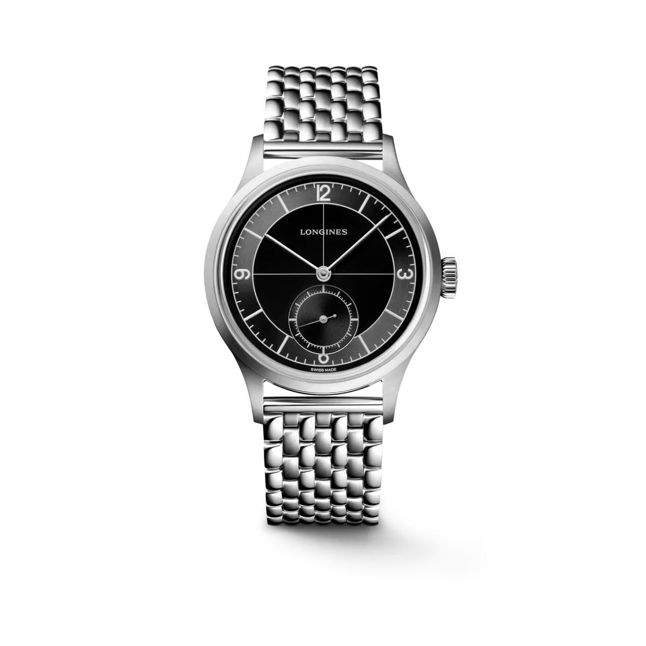Longines Heritage Classic Sector Dial Otomatik Siyah L28284536