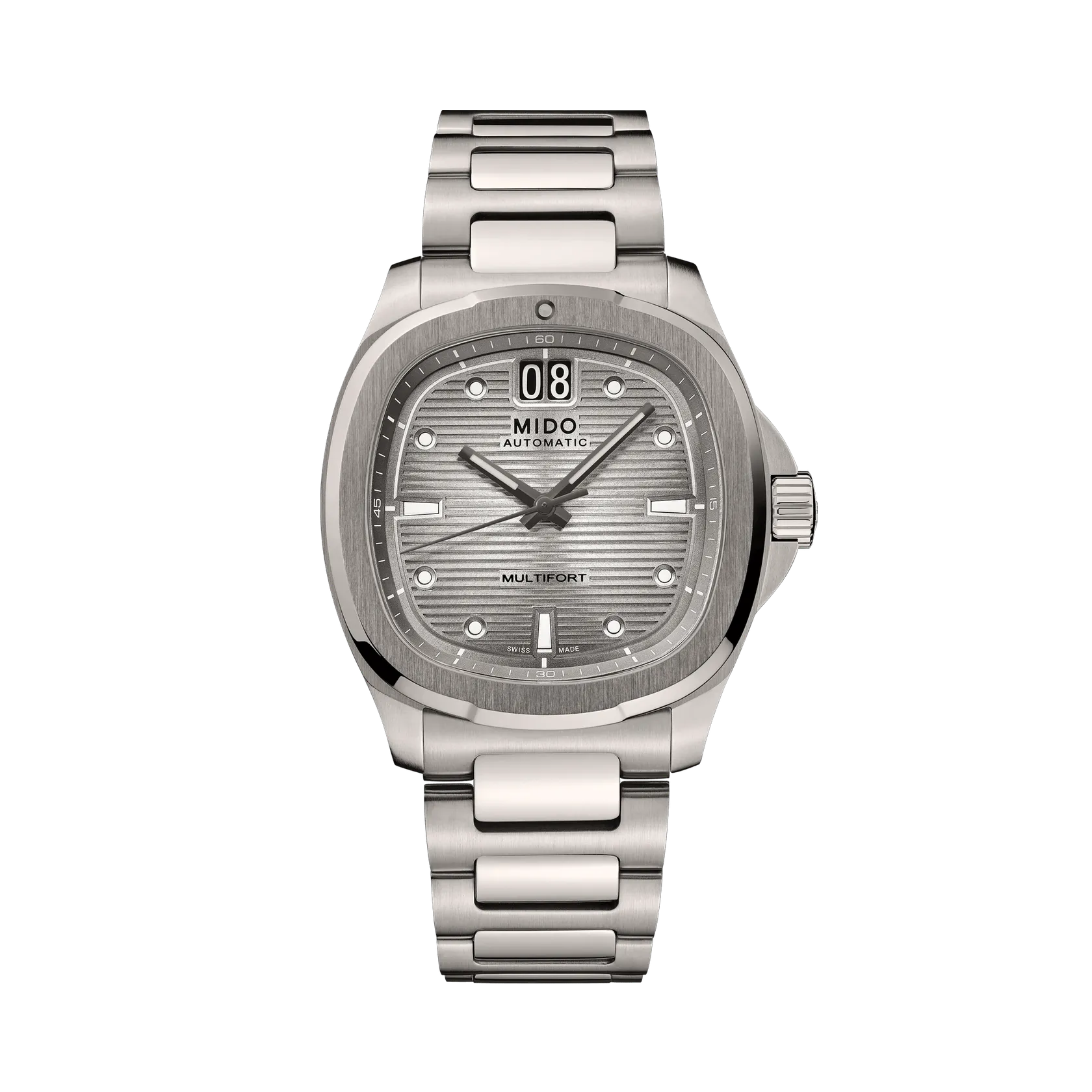Mido Multifort TV Big Date Otomatik Gri M0495264408100