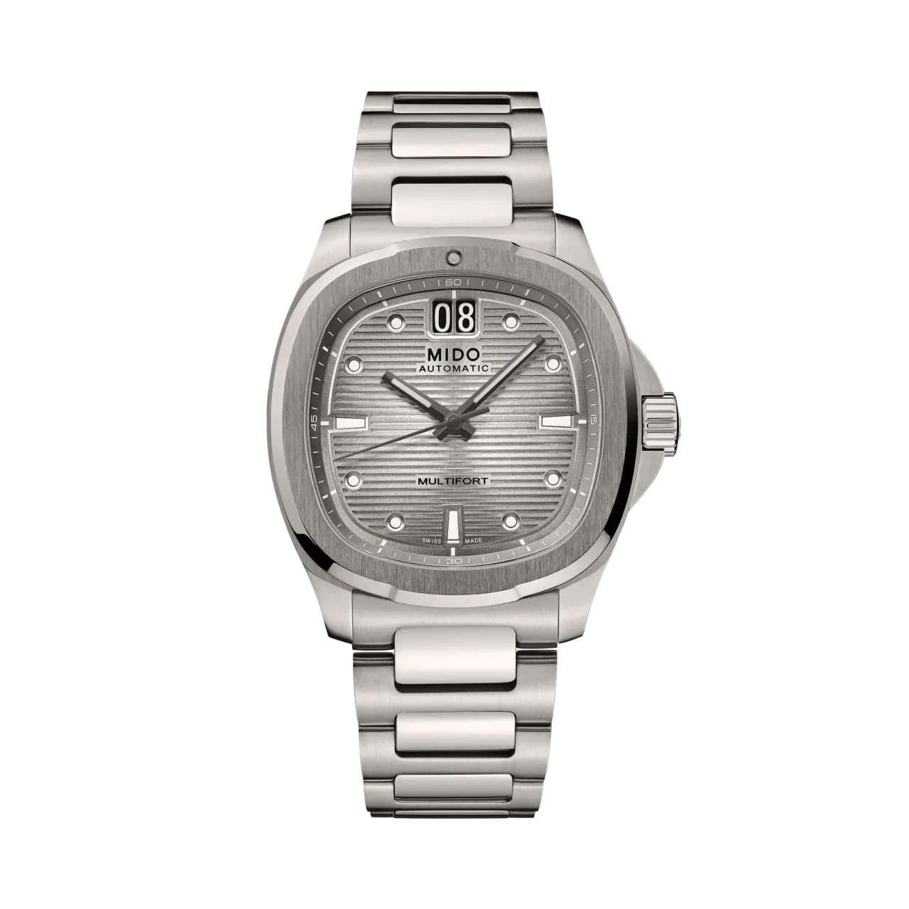 Mido Multifort TV Big Date Otomatik Gri M0495264408100