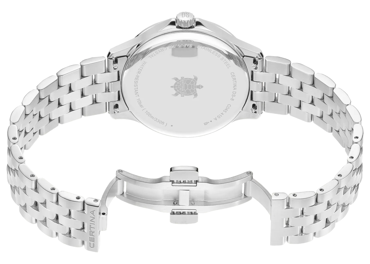 Certina DS-8 Gent 40mm White C0454101101100 detay görseli 2