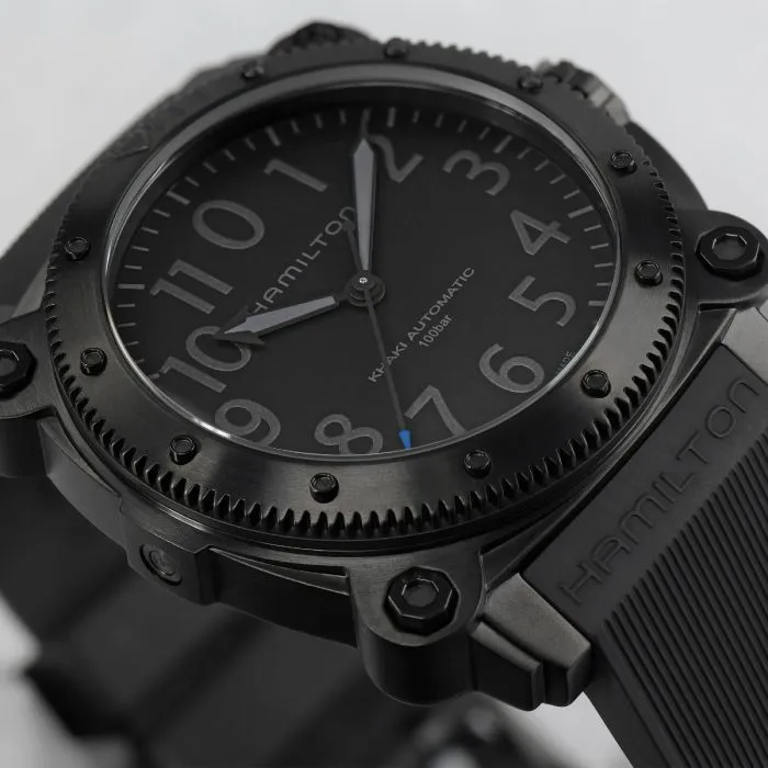 Hamilton Khaki Navy BeLOWZERO Auto Limited Edition Black H78505331 detay görseli 4