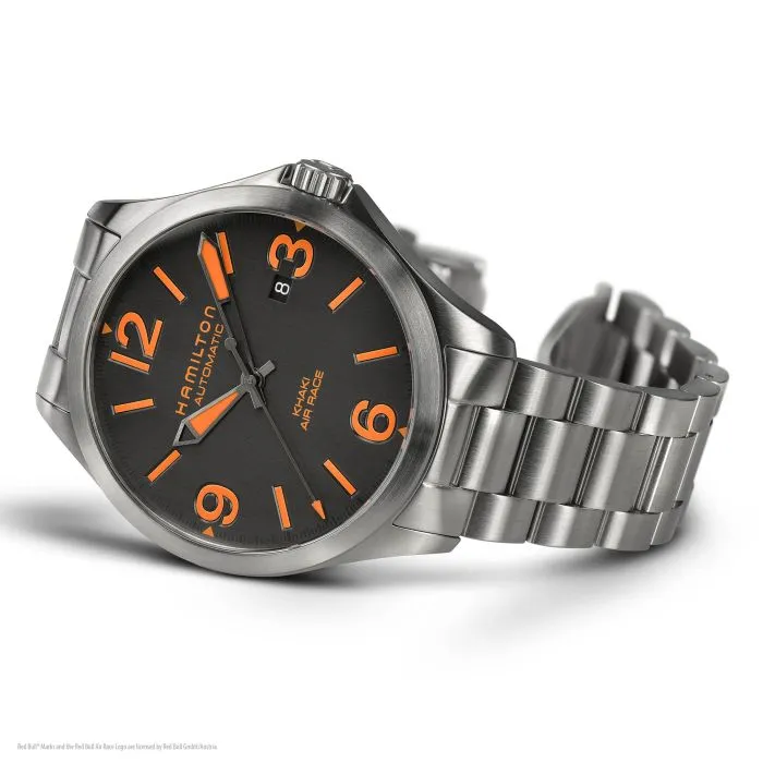 Hamilton Khaki Aviation Air Race Auto Siyah H76235131 detay görseli 5