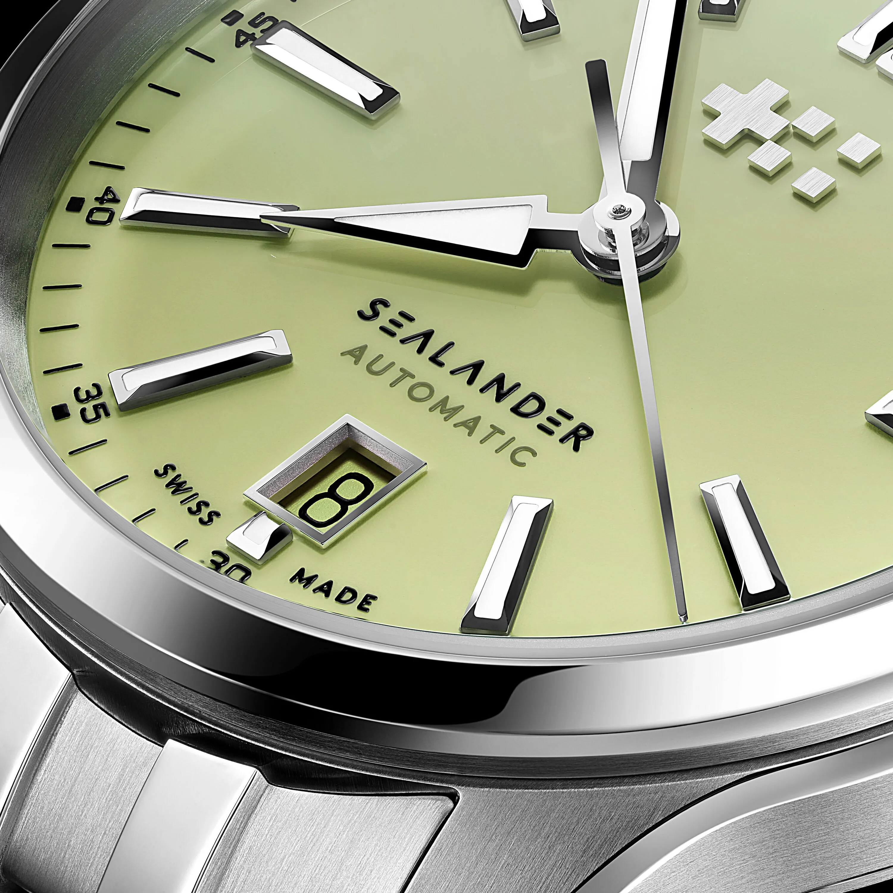 Christopher Ward C63 Sealander Otomatik Pistachio C6339ADA4S00V0B0 detay görseli 3