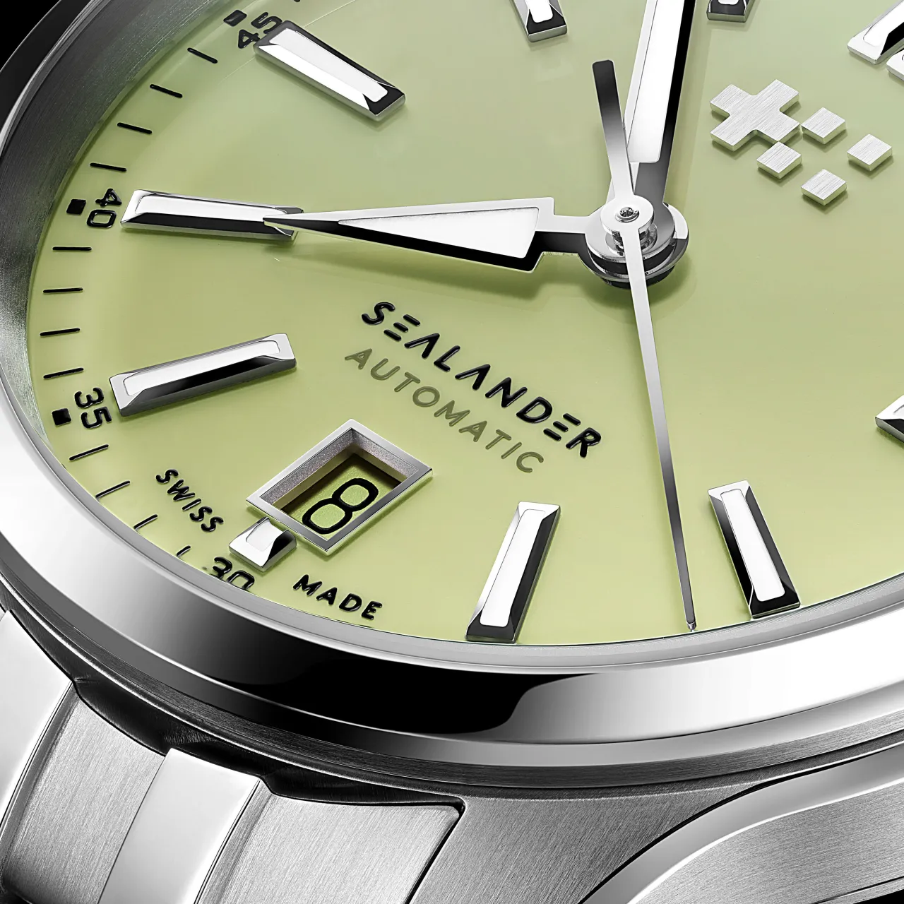 Christopher Ward C63 Sealander Automatic Pistachio C6339ADA4S00V0RW detay görseli 3