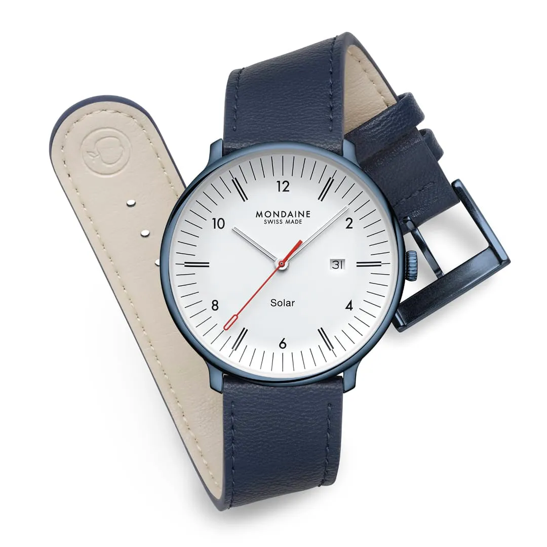 Mondaine Doppio Solar MLE41910LQV detay görseli 5