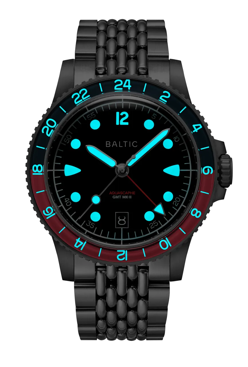Baltic Aquascaphe GMT MK-II Red Otomatik AQUASCAPHEGMTMKIIRED detay görseli 3