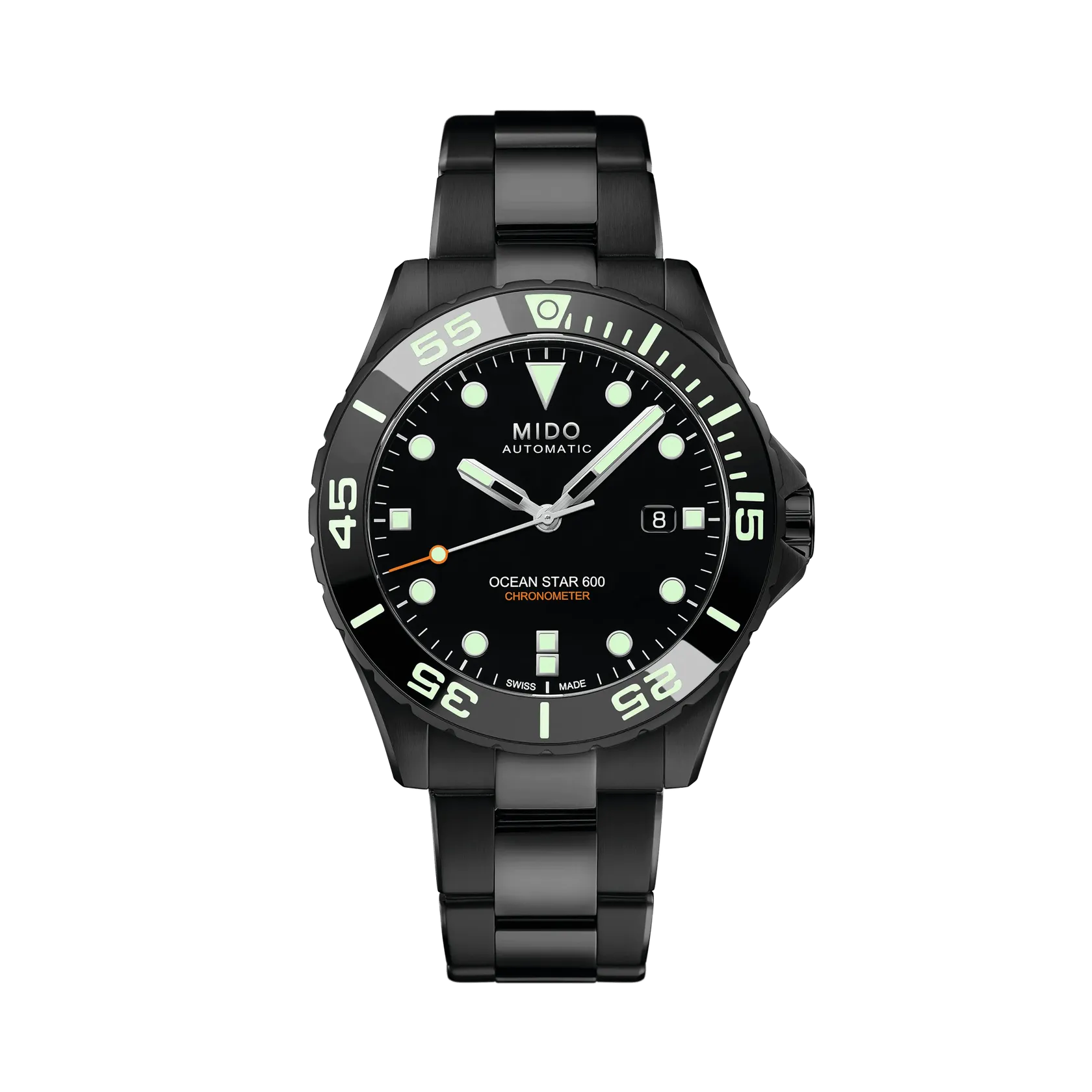 Mido Ocean Star 600 Chronometer Otomatik Siyah M0266083305100