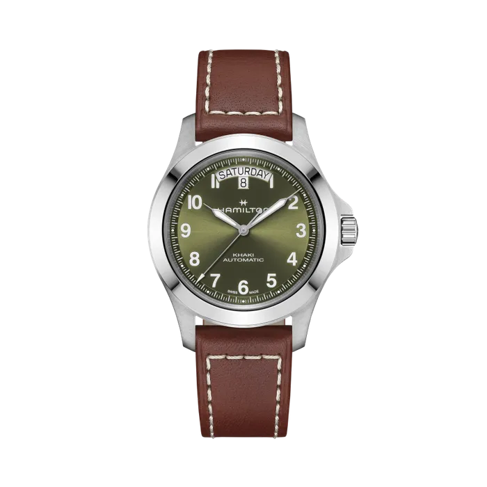 Hamilton Khaki Field King Day-Date Otomatik Yeşil H64475560