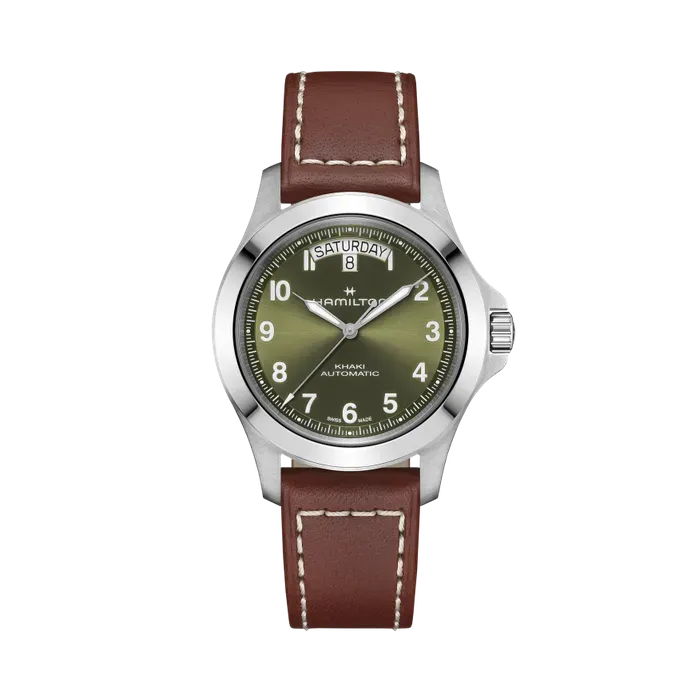 Hamilton Khaki Field King Day-Date Otomatik Yeşil H64475560