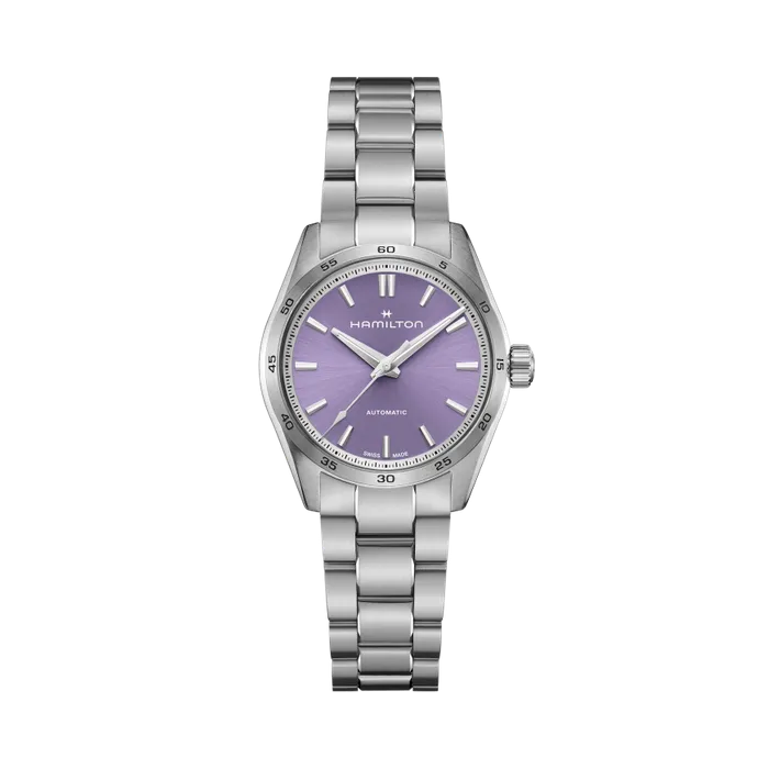 Hamilton Jazzmaster Performer Auto Otomatik Mor H36105170