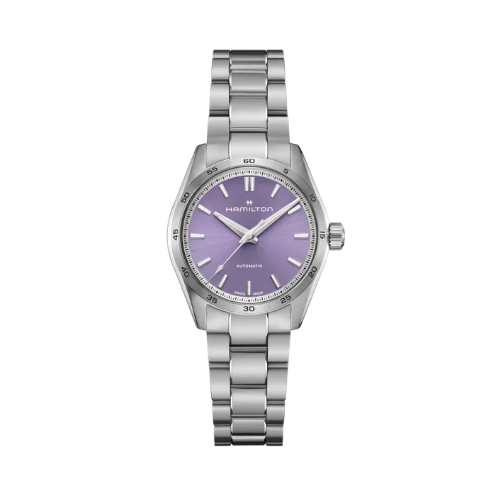 Hamilton Jazzmaster Performer Auto Otomatik Mor H36105170