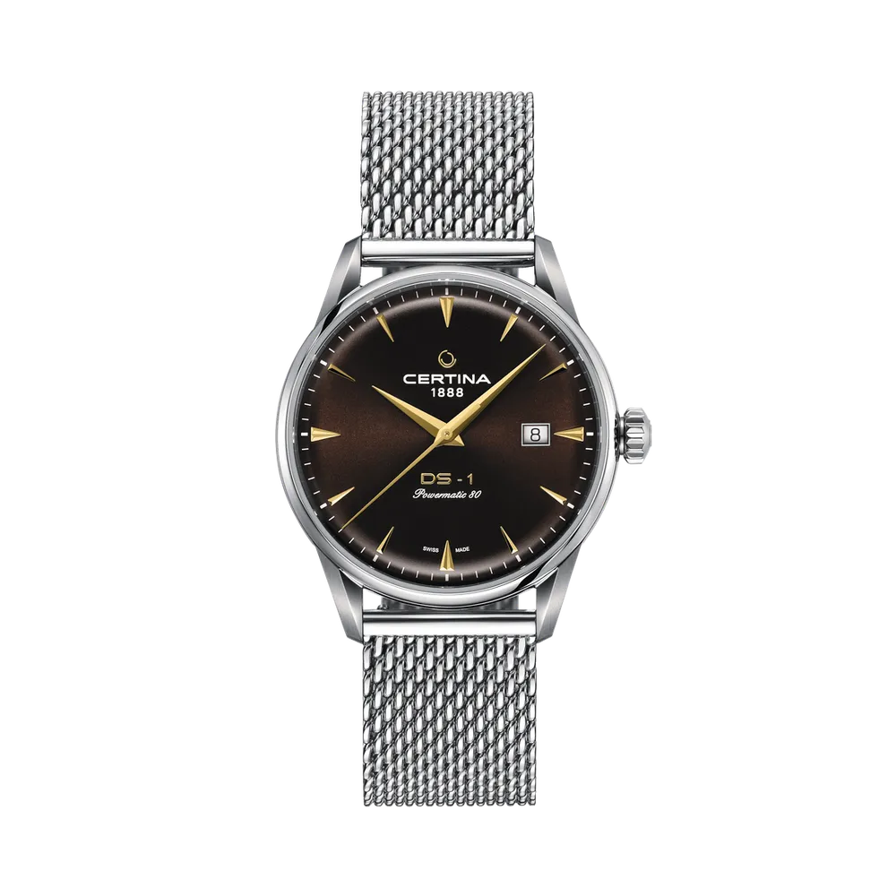 Certina DS-1 Powermatic 80 Brown C0298071129102