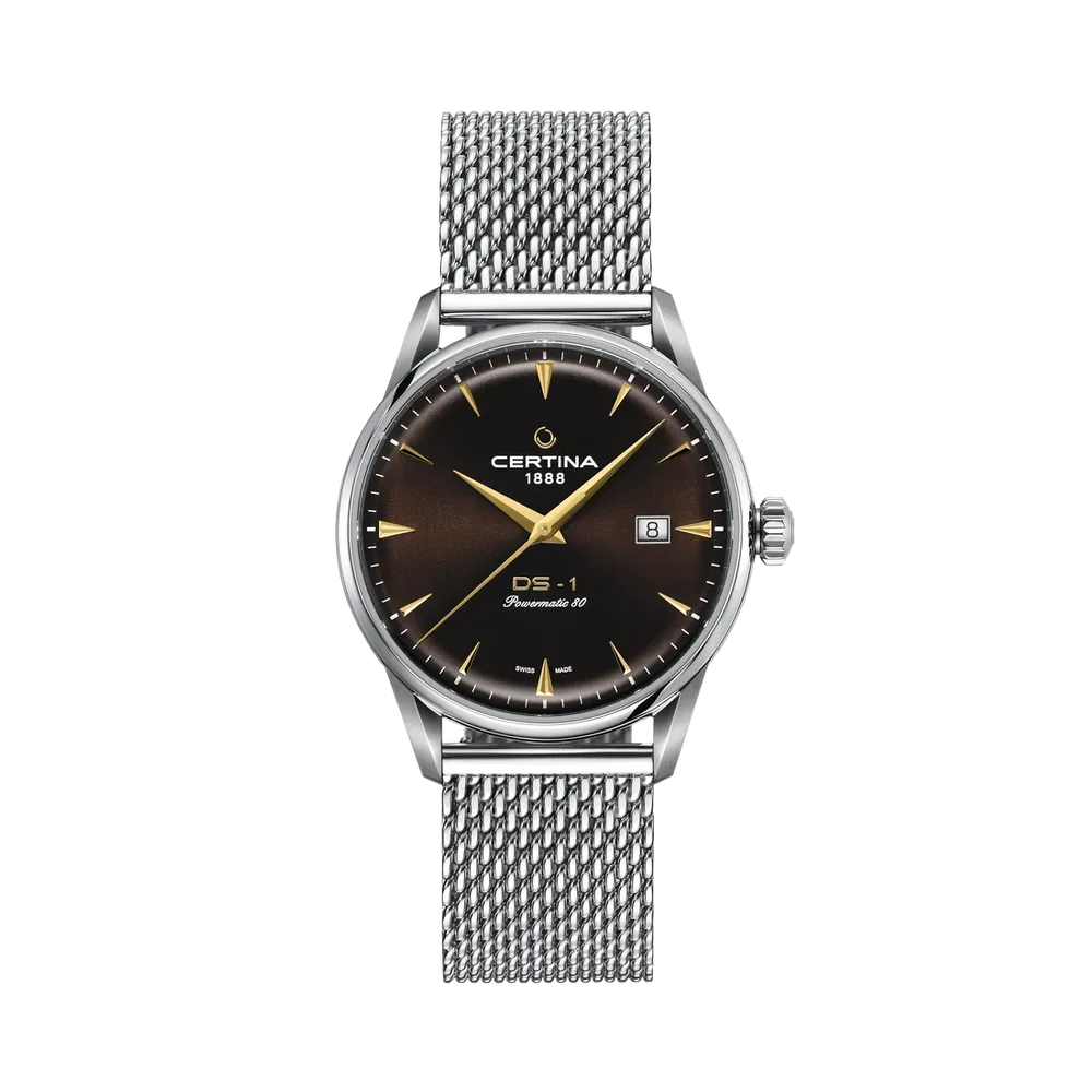 Certina DS-1 Powermatic 80 Brown C0298071129102