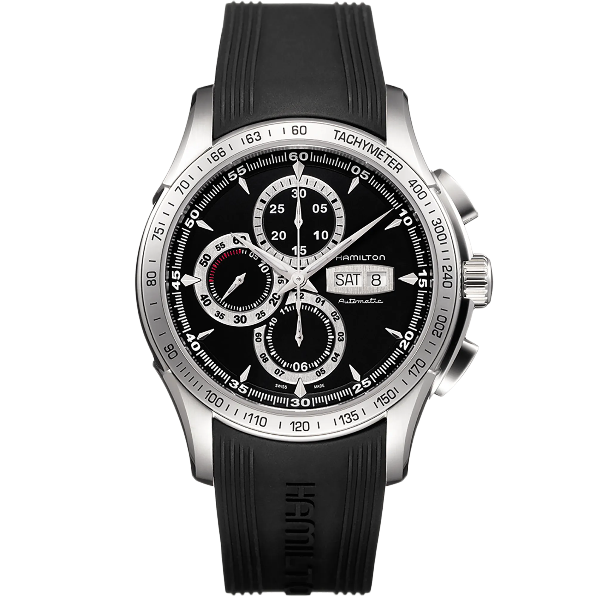 Hamilton Jazzmaster Lord Hamilton Auto Chrono Otomatik Gri H32816331 detay görseli 1
