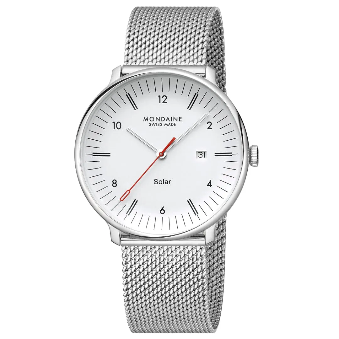 Mondaine Doppio Solar MLE41910SM detay görseli 1