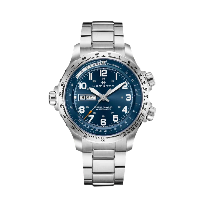 Hamilton Khaki Aviation X-Wind Day Date Auto Mavi H77765141