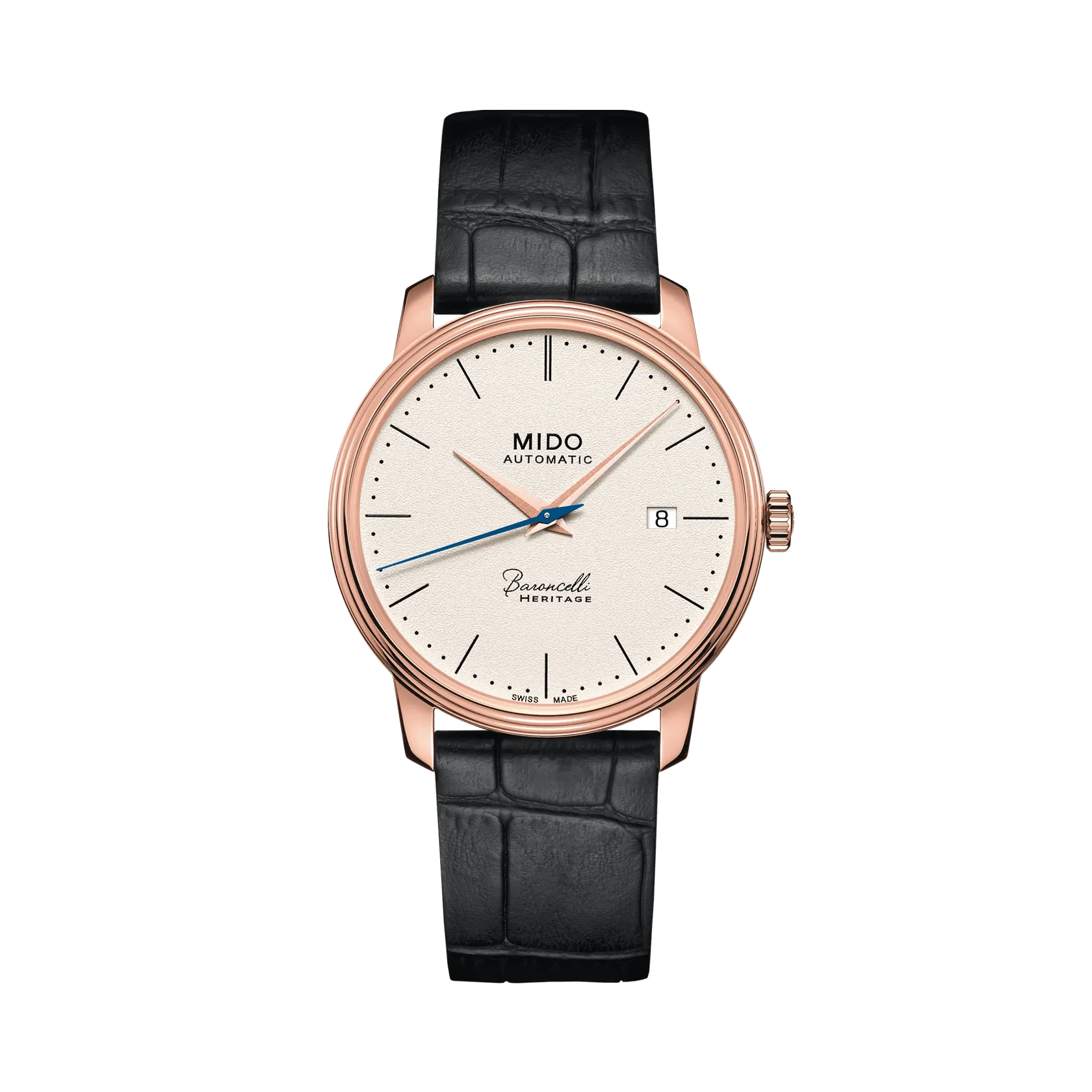 Mido Baroncelli Heritage Gent Otomatik Ivory M0274073626000