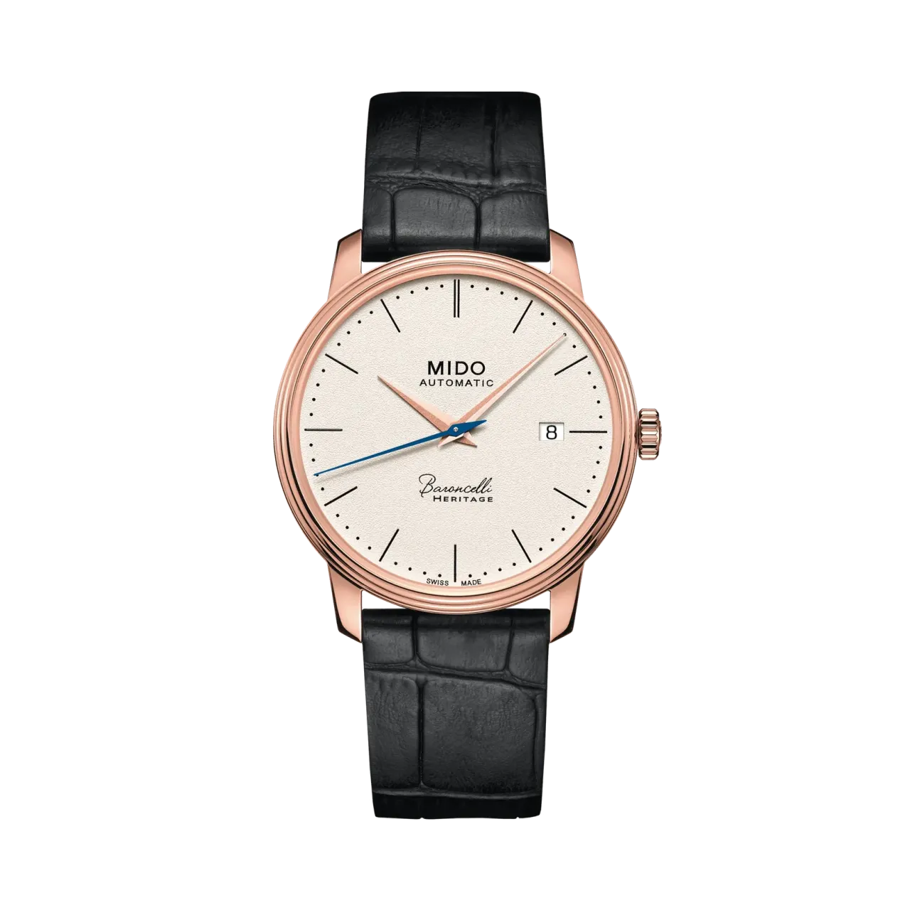 Mido Baroncelli Heritage Gent Otomatik Ivory M0274073626000