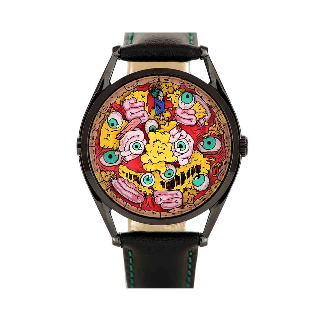 Mr Jones Watches The Zombie Pizza Limited Edition 126D21