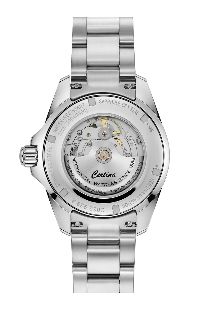 Certina DS Action GMT Powermatic 80 Otomatik Mavi C0329291104100 detay görseli 2
