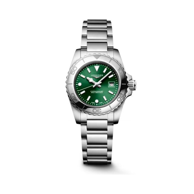Beğenmek için çift tıkla Longines Hydroconquest Pastel Yeşili L33694096 Görsel 1