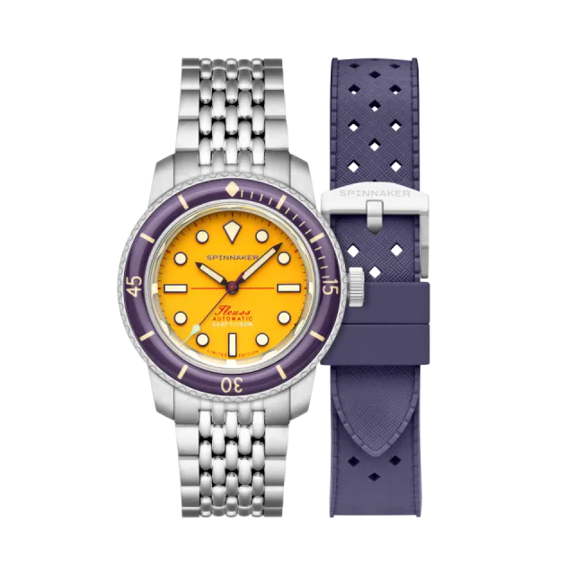 Beğenmek için çift tıkla Spinnaker Fleuss 40 Automatic Mustard Yellow SP513355 Görsel 1