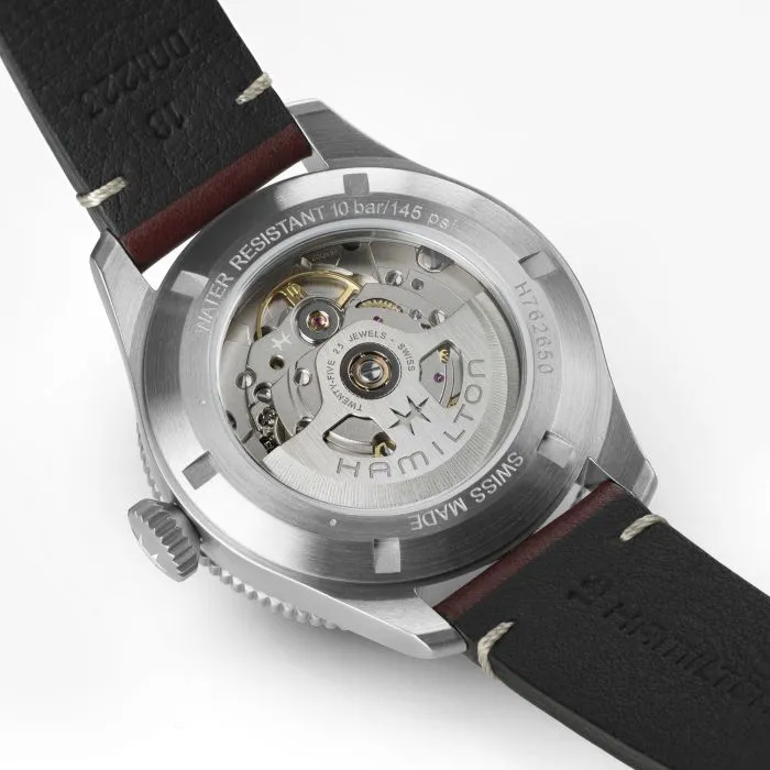 Hamilton Khaki Aviation Pilot Pioneer 38mm Otomatik Beyaz H76265810 detay görseli 5