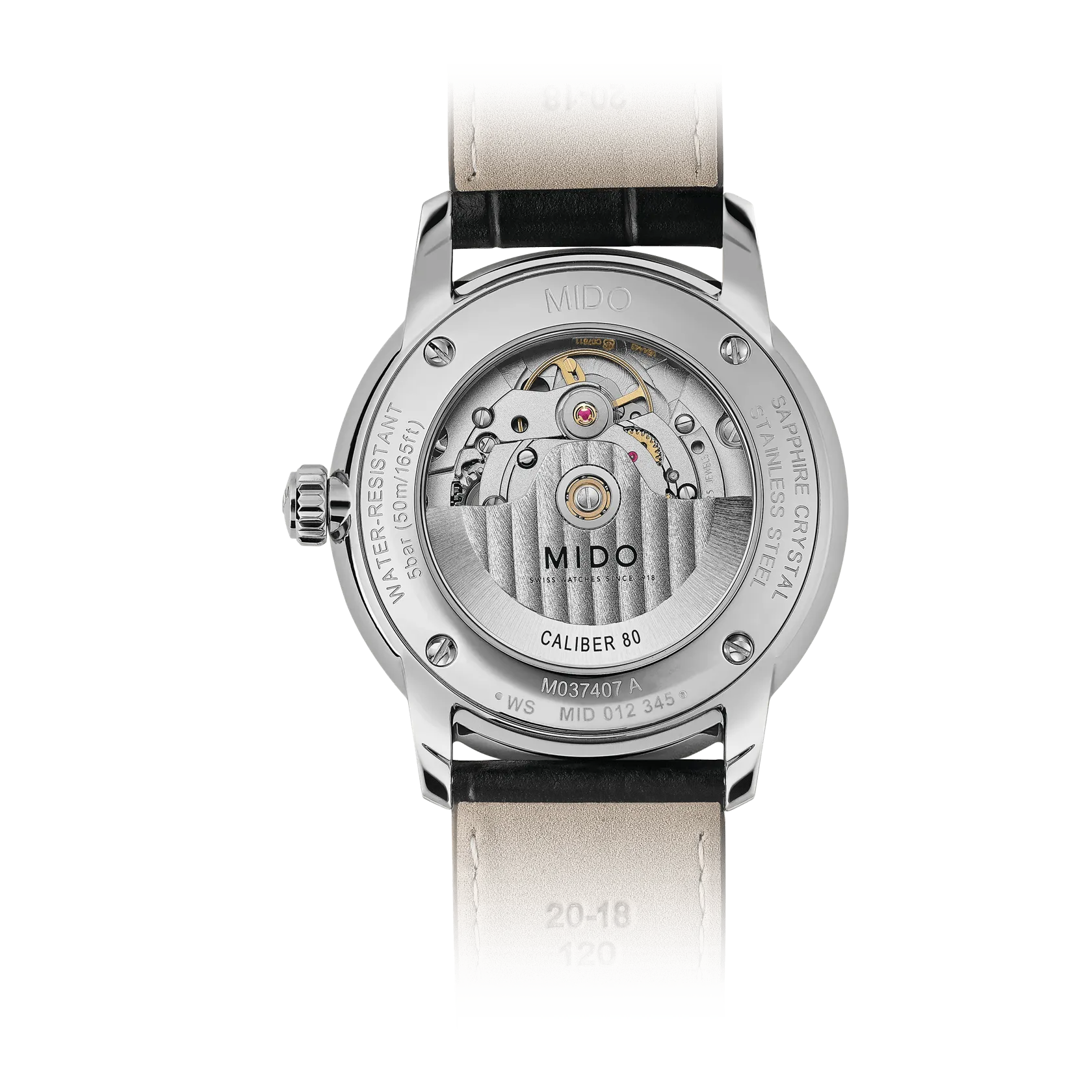 MIDO Baroncelli Signature Gent Otomatik Gümüş M0374071603100 detay görseli 1