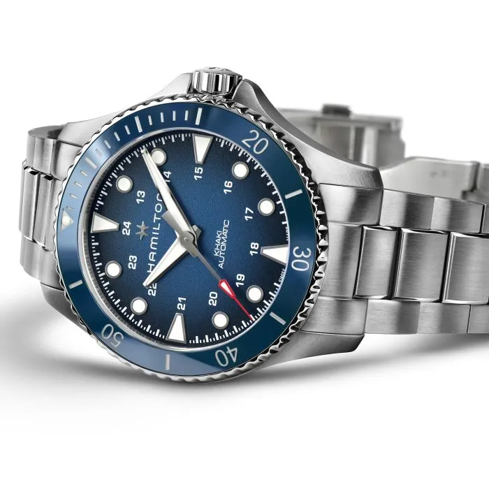 Hamilton Khaki Navy Scuba Auto Blue H82505140 detay görseli 2