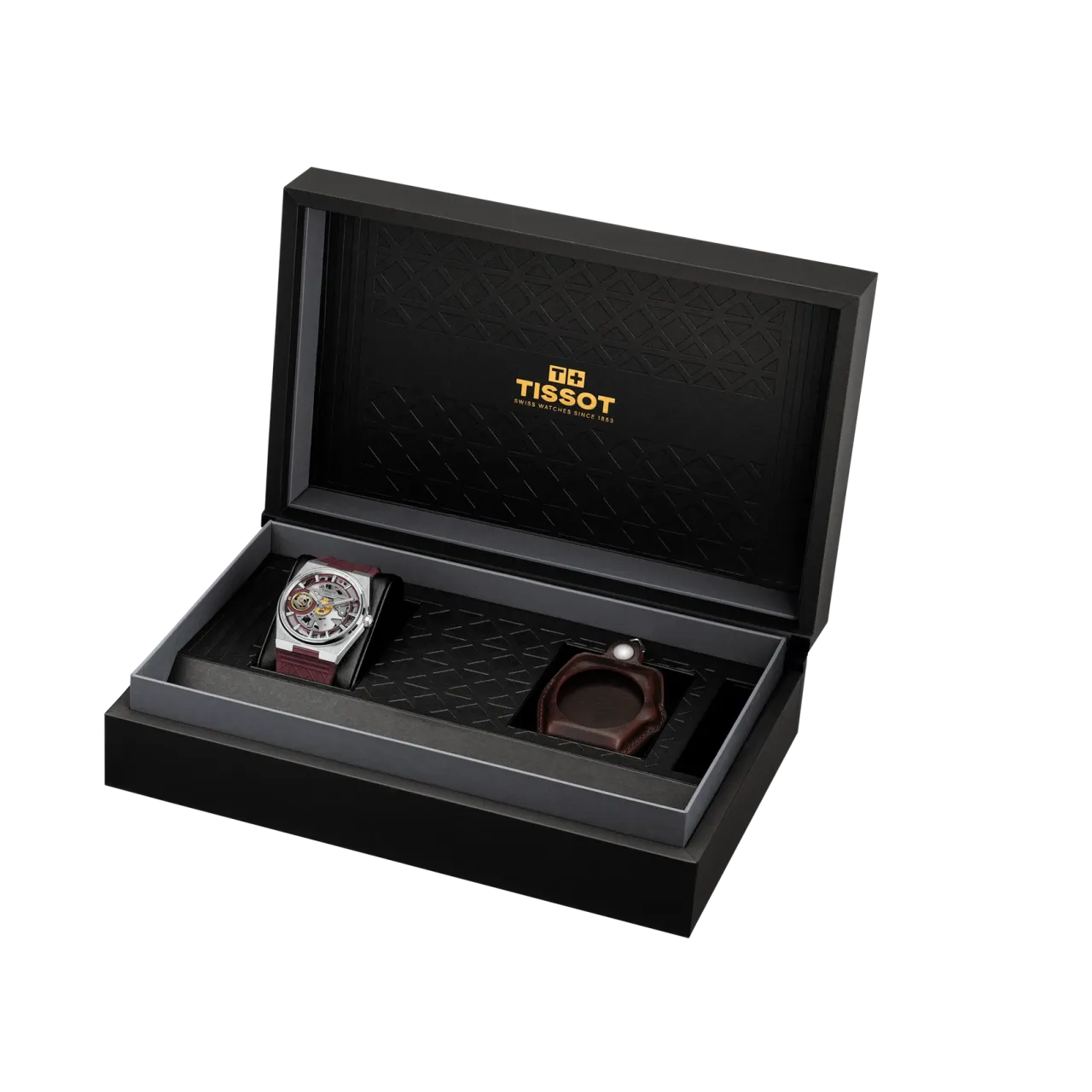 Tissot PRX Skeleton Damian Lillard Special Edition Bordo T1374051737100 detay görseli 5