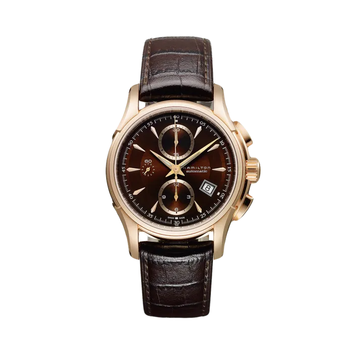Hamilton Jazzmaster Auto Chrono Kahverengi H32646597