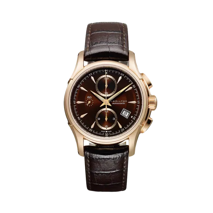 Hamilton Jazzmaster Auto Chrono Kahverengi H32646597