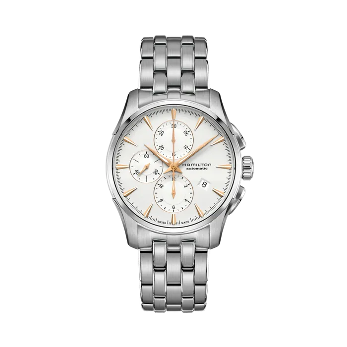 Hamilton Jazzmaster Auto Chrono Otomatik Beyaz H32586111