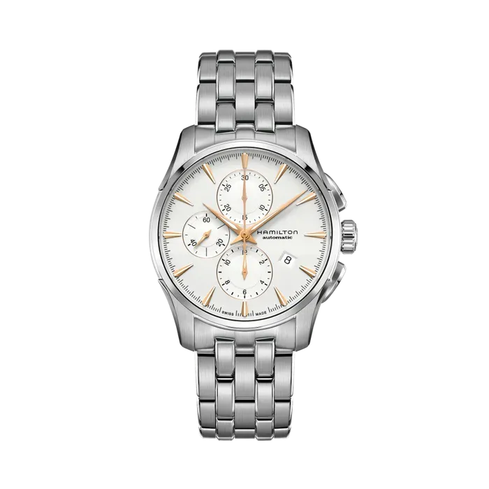 Hamilton Jazzmaster Auto Chrono Otomatik Beyaz H32586111