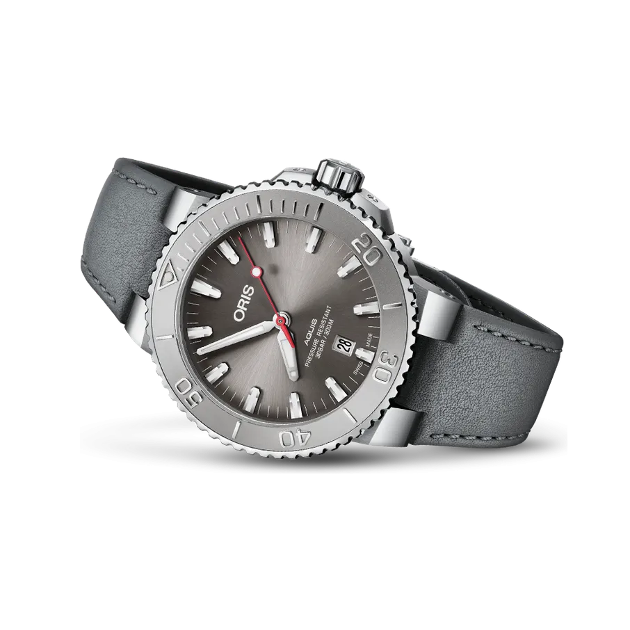 Oris Aquis Date Relief Otomatik Gri 01733773041530752411EB