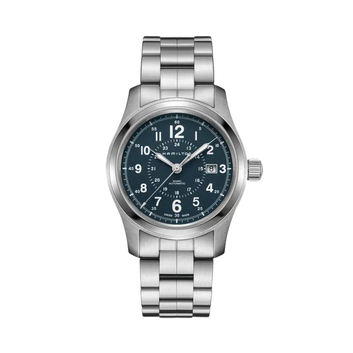 Hamilton Khaki Field Auto Otomatik Mavi H70605143