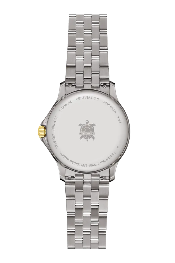 Certina DS-8 Lady 31mm Silver C0450105503100 detay görseli 1