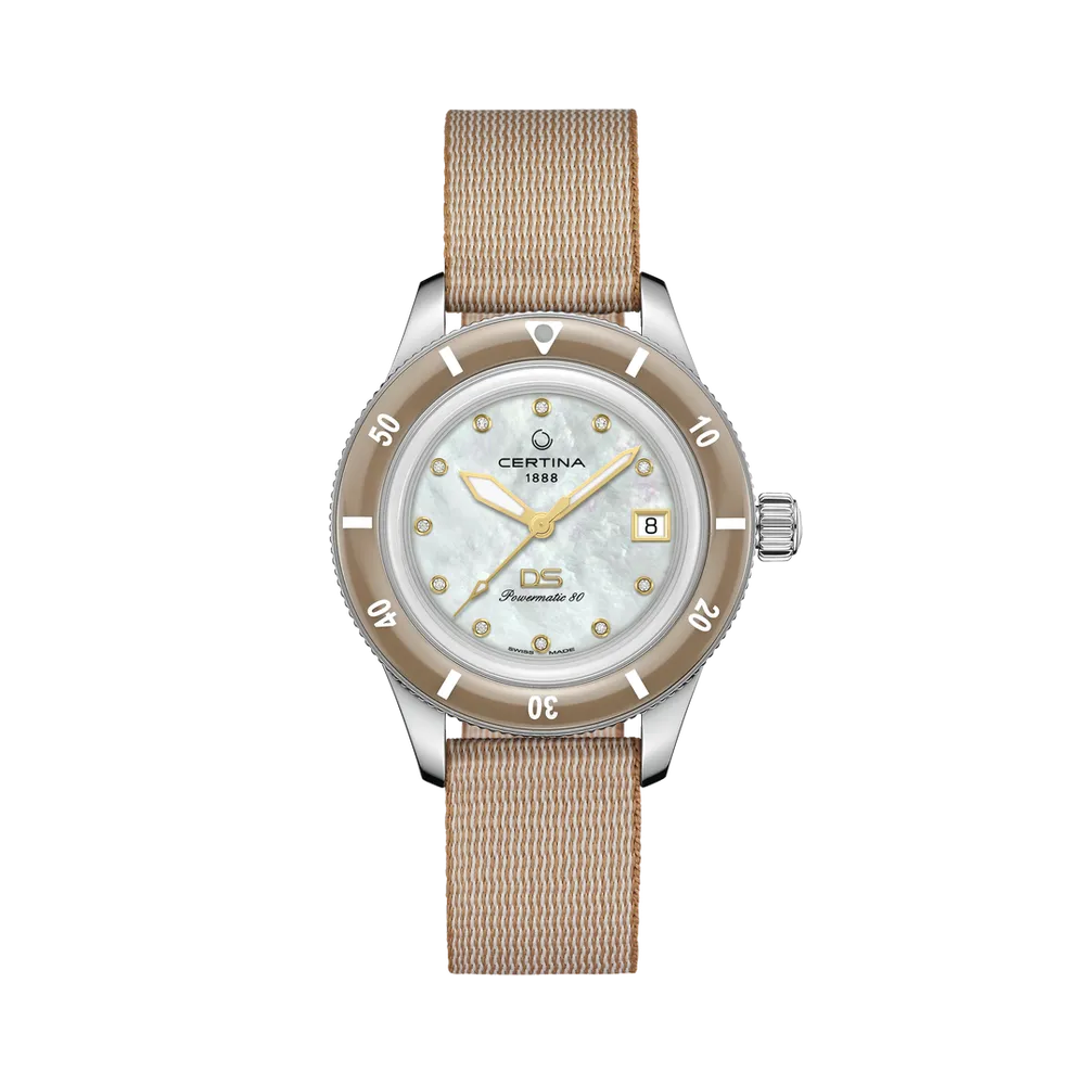 Certina DS PH200M 39mm Powermatic 80 Otomatik Mother Of Pearl C0362071811600