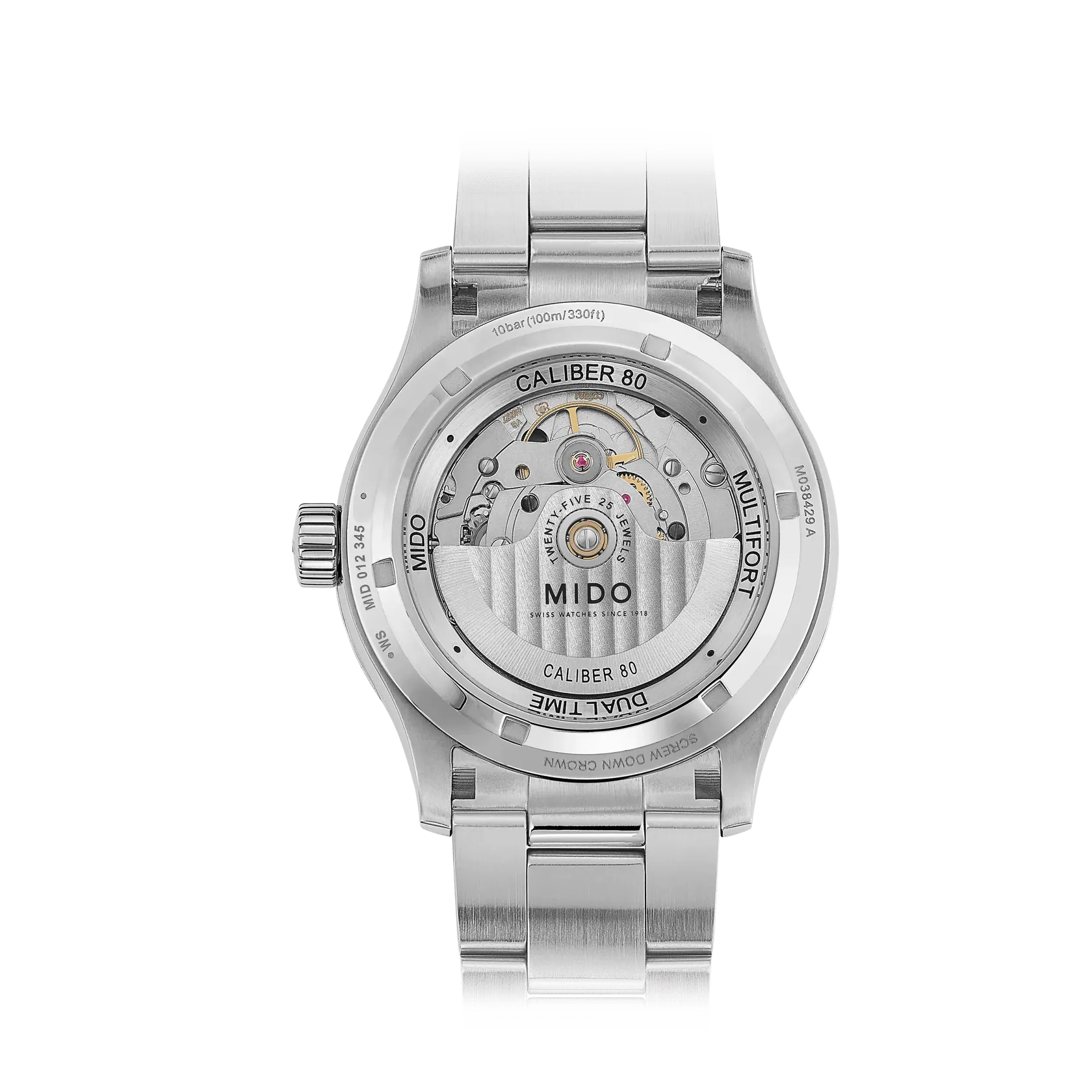Mido Multifort Dual Time Otomatik M0384291104100 detay görseli 1