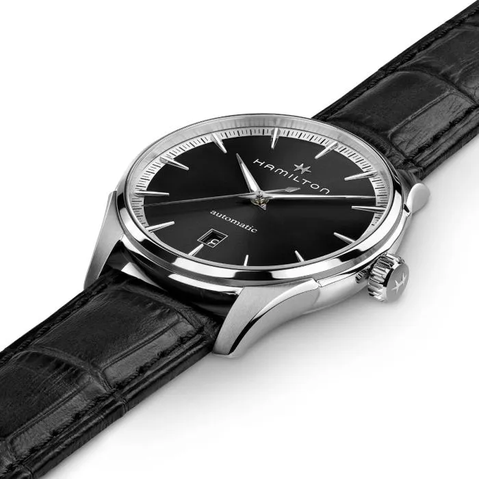 Hamilton Jazzmaster Auto Siyah H32475730 detay görseli 1
