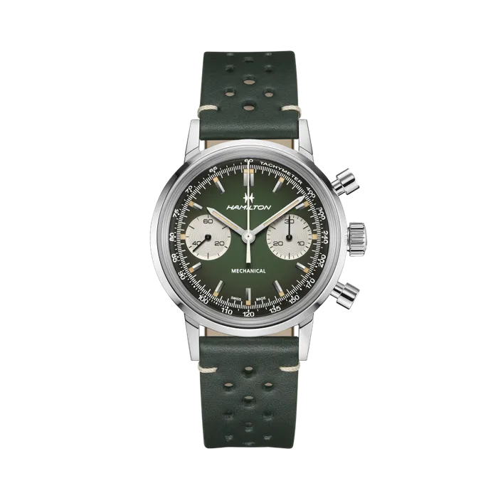 Hamilton American Classic Intra-matic Chronograph H Yeşil H38429861