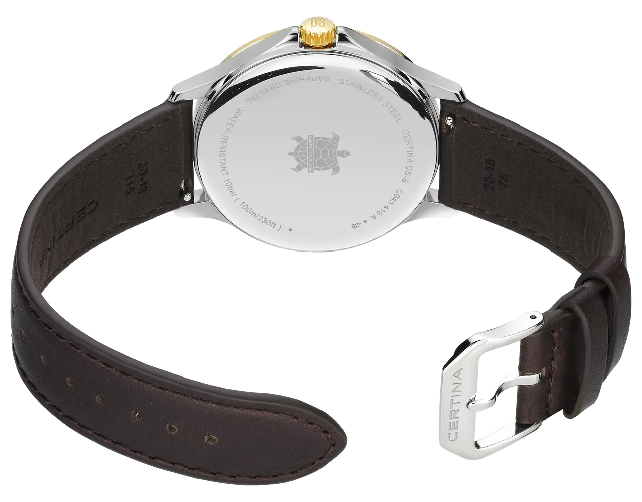 Certina DS-8 Gent 40mm Silver C0454102603100 detay görseli 2