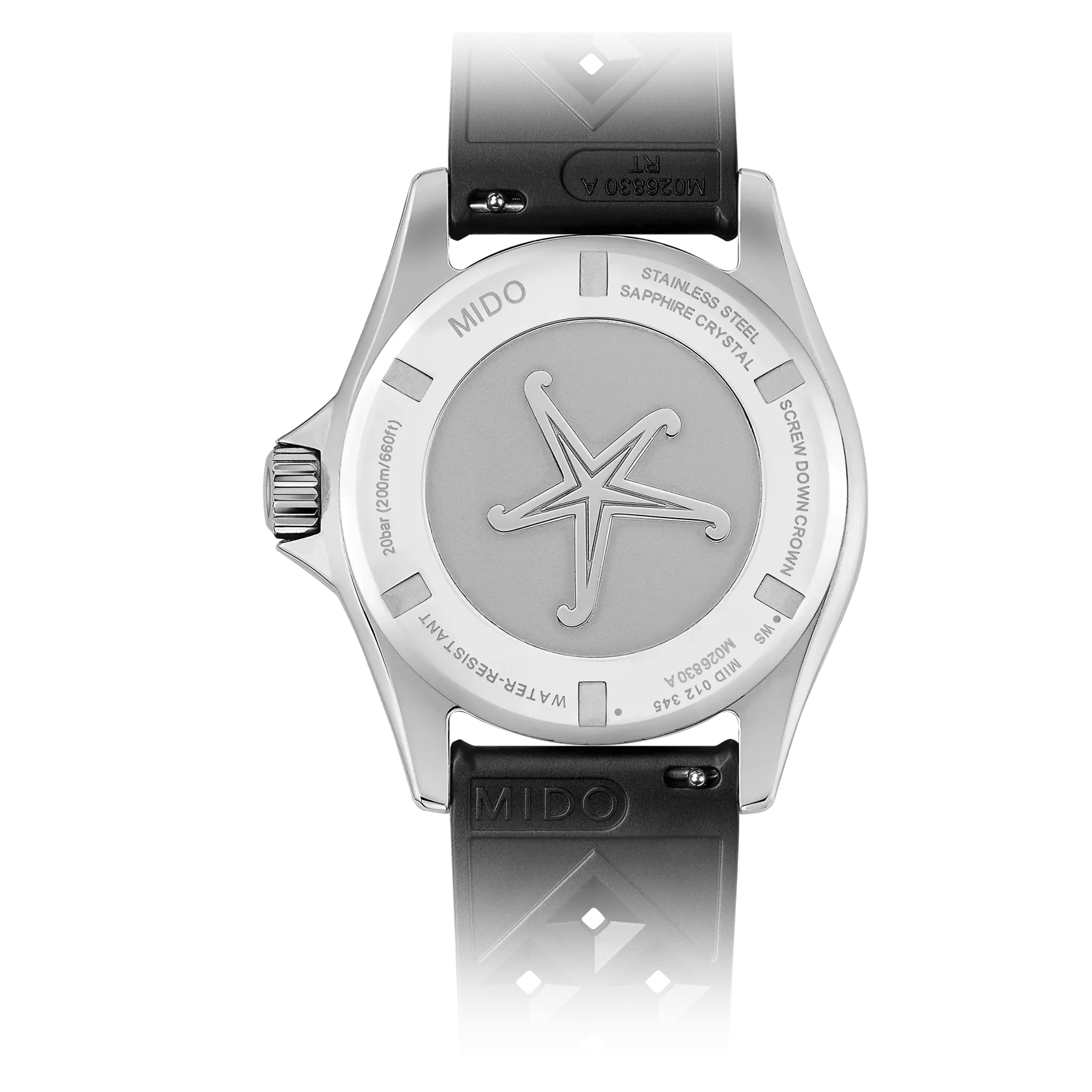 Mido Ocean Star Tribute Gradient Otomatik Gri M0268301708100 detay görseli 1