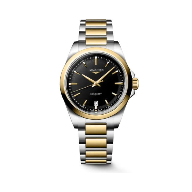Beğenmek için çift tıkla Longines Conquest Kumlanmış Siyah L37503527 Görsel 1