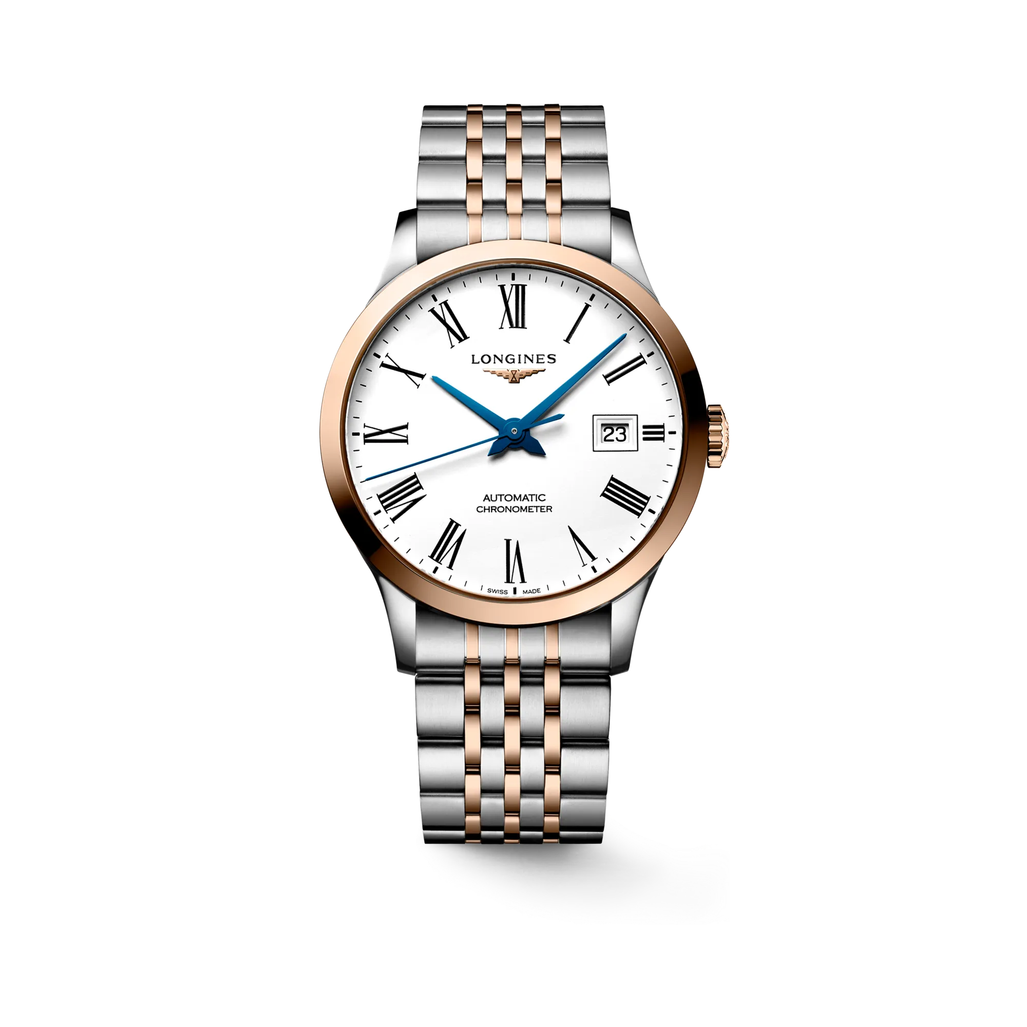 Longines Record Otomatik Beyaz L28215117