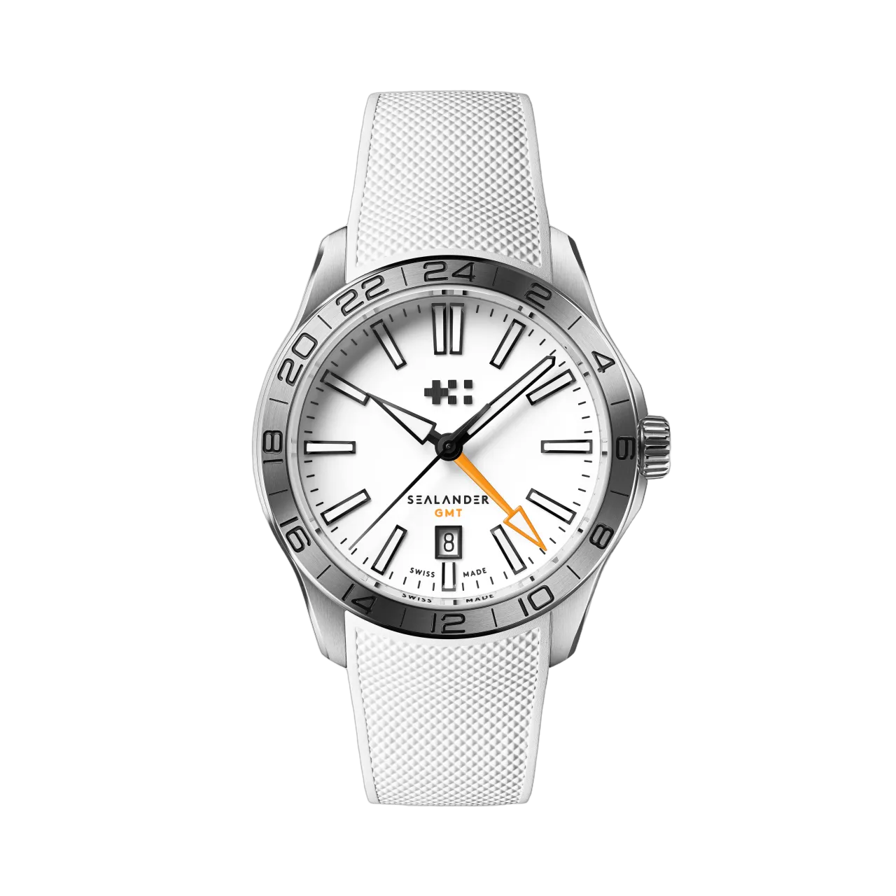 Christopher Ward C63 Sealander GMT Otomatik Beyaz C6342AGM4S00W0RW